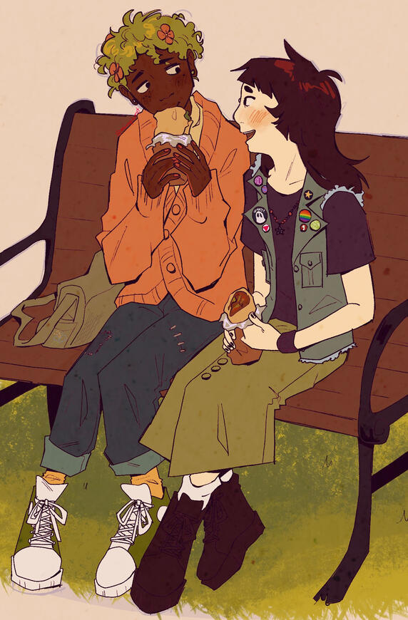 flat color bust-half body: $25 full body: $50